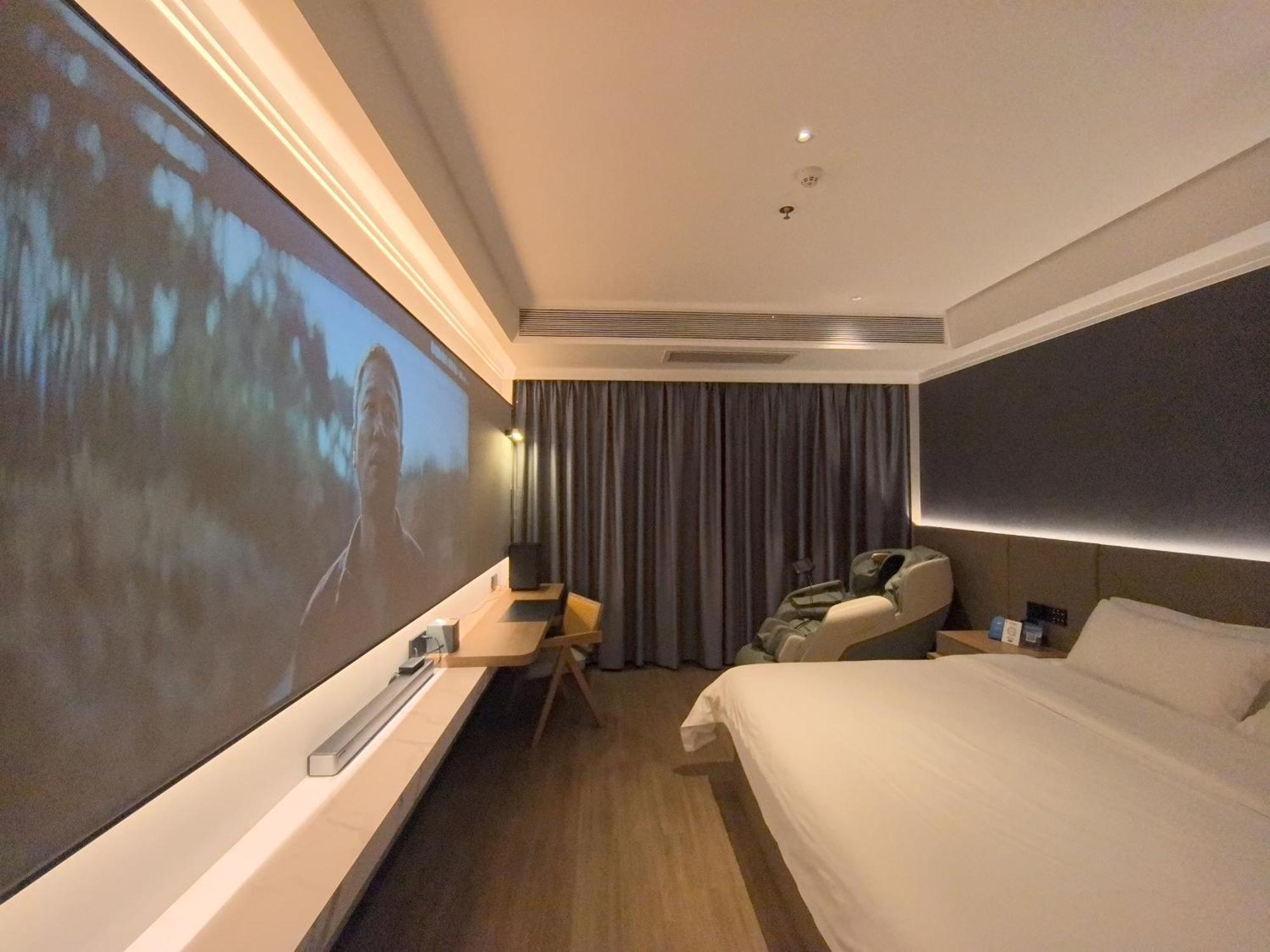 Luyue Hotel Movie Hotel Huaqiangbei Convention And Exhibition Center Branch Shenzhen Eksteriør bilde