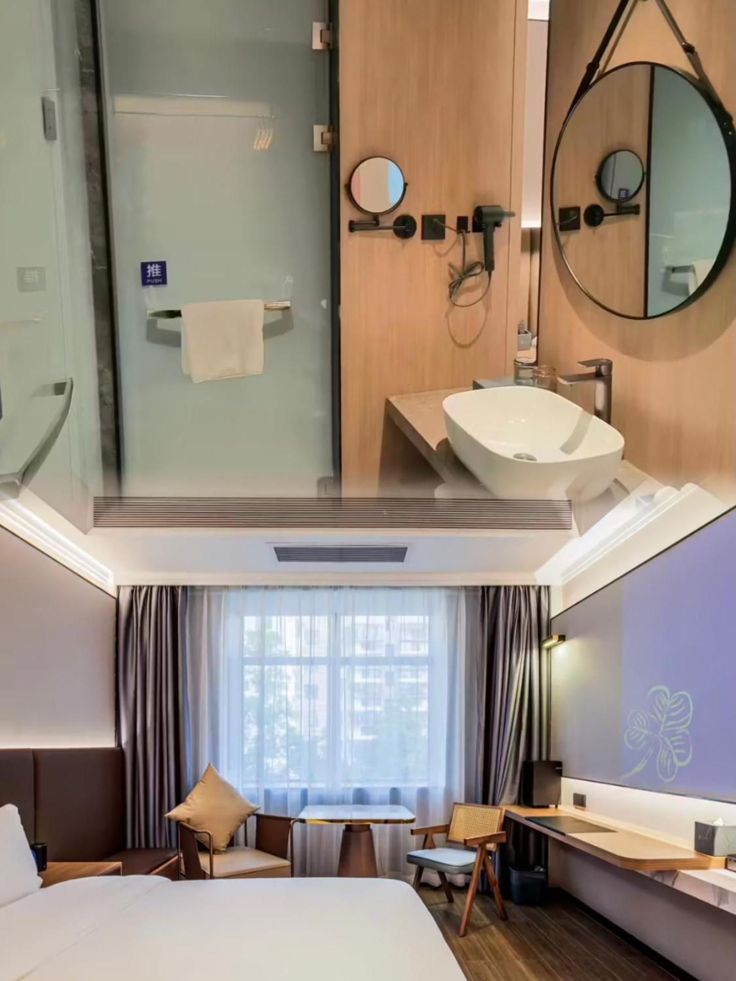 Luyue Hotel Movie Hotel Huaqiangbei Convention And Exhibition Center Branch Shenzhen Eksteriør bilde