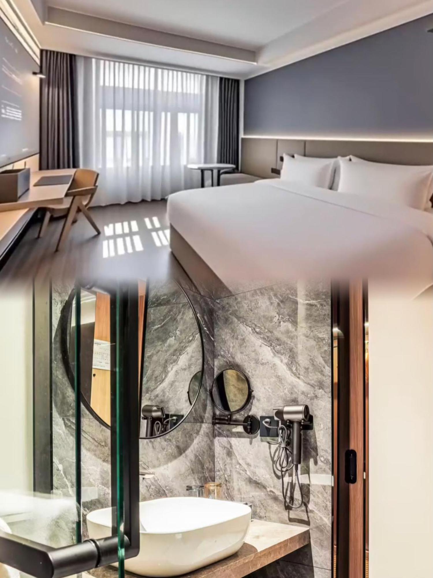 Luyue Hotel Movie Hotel Huaqiangbei Convention And Exhibition Center Branch Shenzhen Eksteriør bilde